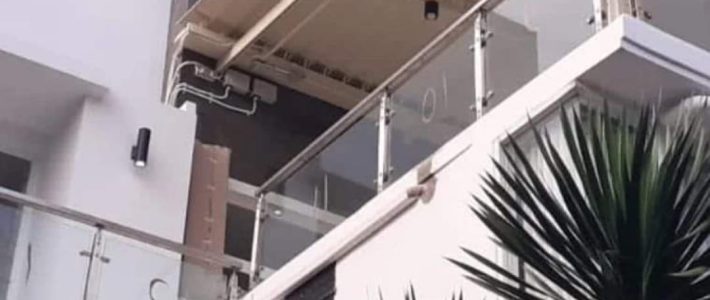 Ralling Balkon Stainless Kaca Tempered Ralling Balkon Stainless Kaca Tempered